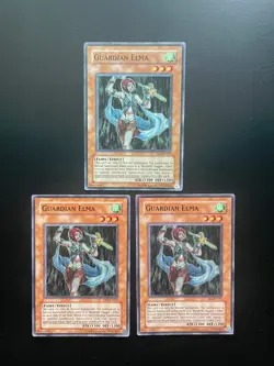 Yugioh Guardian Elma DR1-EN167 Unlimited Edition Common MP/HP X3 - Image 1