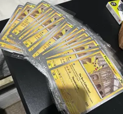 Pokemon TCG Pikachu At The Museum Promo Card x20 cards bulk - Image 1