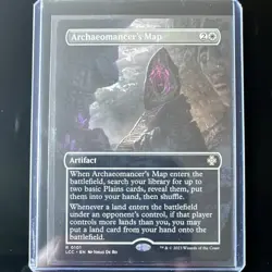 Archaeomancer's Map (Borderless | NM) - Image 1