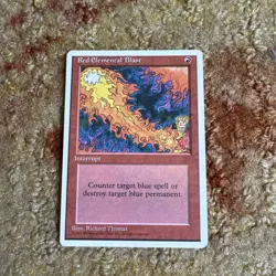 Red Elemental Blast - 4th Edition - Magic The Gathering MTG - Image 1
