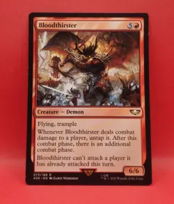 Magic the Gathering - Bloodthirster (Universes Beyond : Warhammer) - Single (NM) - Image 1