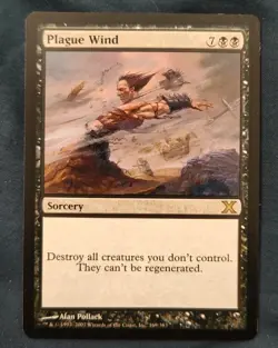 1x Plague Wind Moderate Play MTG Magic - Kid Icarus - - Image 1