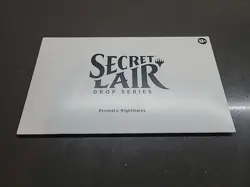 🌟MTG Secret Lair Drop Series – Prismatic Nightmares – Sealed Mint - Image 3