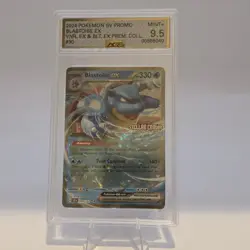 Pokemon Scarlet & Violet Stellar Crown Blastoise EX 30/142 Stamped Promo AGS 9.5 - Image 1