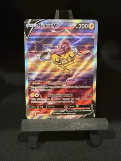 Pokemon Raikou V GG41 Crown Zenith Galarian Gallery Full Art NM TCG - Image 2