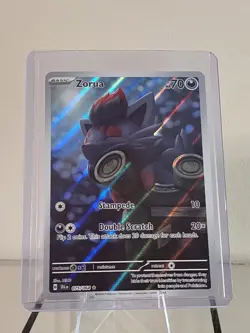 Pokemon TCG Zorua 075/064 Shrouded Fable Illustration Rare - Image 1
