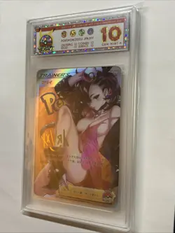 Sexy Marnie Graded 10 Gem Mint Pokemon 2023 Holo Foil Slab Card Waifu Signed Hot - Image 5