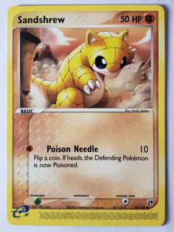 Sandshrew 75/100 VLP - EX Sandstorm Pokemon Card - Kouki Saitou Art - Image 1