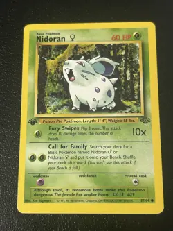 Pokemon 1st Edition Jungle 10 Card Lot LP No Duplicates - Image 3