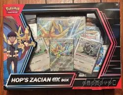 Pokemon TCG Hop's Zacian ex Box Sealed New - Image 1