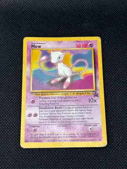 POKEMON MEW 8 PROMO NON HOLO - MP - Image 1