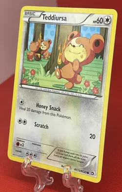 Pokemon TCG Teddiursa RC15/RC25 B&W Legendary Treasures Radiant Collection NM - Image 2