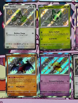 Pokemon - Paldean Fates Baby Shiny BUNDLE (x18) - Lechonk, Lucario, Mime Jr - NM - Image 5