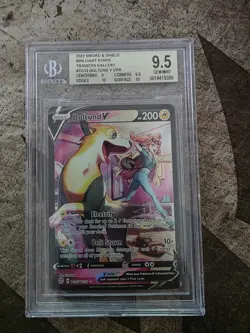 Boltund V Alt Art Brilliant Stars TG13/TG30 2022 Pokemon BGS 9.5 GEM MINT - Image 1