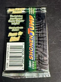 1x DBZ CCG FUSION SAGA BOOSTER PACK SCORE SEALED VINTAGE 2003 AUTHENTIC UNOPENED - Image 2