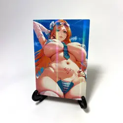 Bleach Orihime Inoue Sexy Bikini Anime Waifu Girl Lewd Goddess Story Art Card - Image 2