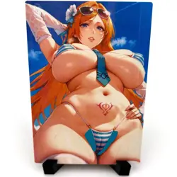 Bleach Orihime Inoue Sexy Bikini Anime Waifu Girl Lewd Goddess Story Art Card - Image 3