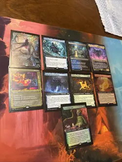 MTG Duskmourn 9 Card Lot Rares &Mythics Magic The Gathering NM - Image 1