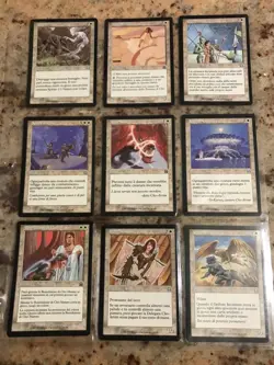 Mtg Lotto 72 Carte Magic The Gathering MASCHERE DI MERCADIA 1999 RARE COME NUOVE - Image 2