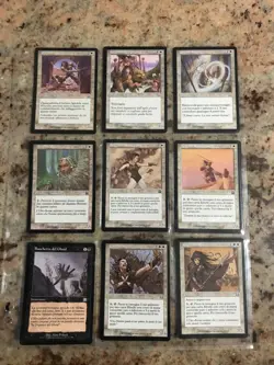 Mtg Lotto 72 Carte Magic The Gathering MASCHERE DI MERCADIA 1999 RARE COME NUOVE - Image 5