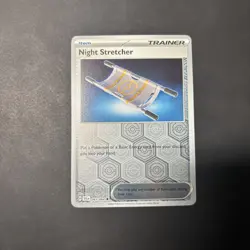 Night Stretcher 61/64 reverse holo Shrouded Fable Pokemon - Image 1