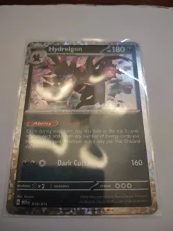 Pokemon Hydreigon Confetti Holo 10/15 McDonald's Collection 2024 LP/NM - Image 1