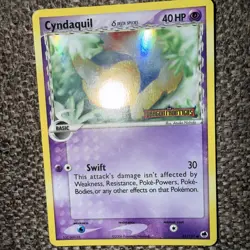 Cyndaquil 45/101 Ex Dragon Frontiers Pokemon English Stamped Reverse Holo 2006 - Image 5