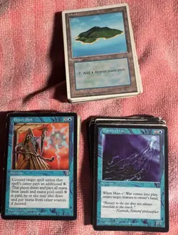 VINTAGE Magic The Gathering Card Lot 485 cards, 4th Edition to Mirage - Image 4