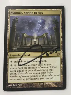 Nykthos, Shrine to Nyx Theros Regular Signed - Image 1