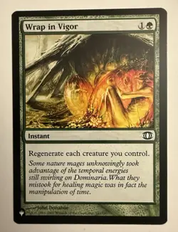 Wrap in Vigor The List Reprints Common NM Magic: The Gathering 141/180 Normal - Image 1