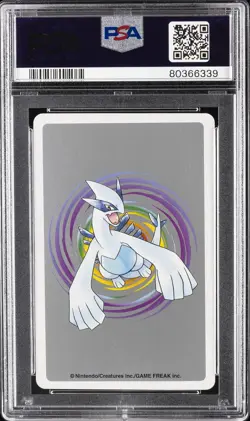 2000 POKEMON SILVER VERSION PLAYING CARDS 4 OF HEARTS #133 EEVEE PSA 10 - Image 2