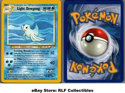 2002 Pokemon, Neo Destiny, #45/105 Light Dewgong, Uncommon - Image 1