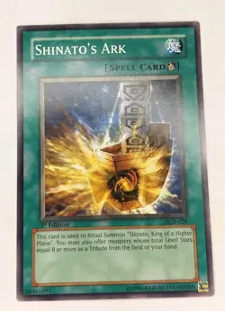 Yu-Gi-Oh! TCG Shinato's Ark DCR-029 1st Edition LP - Image 1