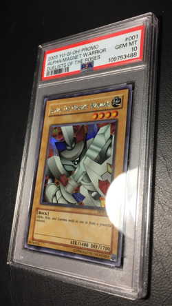 Alpha The Magnet Warrior | Secret Rare | 2003 DOR | PSA 10 Gem Mint | Yu-Gi-Oh - Image 4