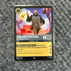 Disney Lorcana - Reign of Jafar - Vincenzo Santorini - 197/204 Rare - NM/Mint - Image 1