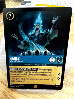 Disney Lorcana - Hades Infernal Schemer - Fabled 151/204 Non-Foil NM - Image 1