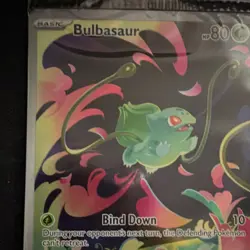Pokemon Card Game MEGA EVOLUTION Bulbasaur 133/132 Holo 2025 - Image 4