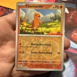 Charmander - (GameStop Exclusive) 004/165 Miscellaneous Cards & Products Reverse - Image 3