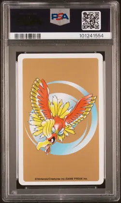 2000 POKEMON GOLD VERSION PLAYING CARDS 5 OF DIAMONDS #180 FLAAFFY PSA 10 - Image 2