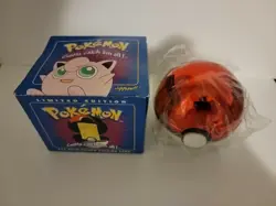 1999 Burger King Pokemon JIGGLY PUFF 23K Gold Card PokeBall Blue* NEW SEALED * - Image 2