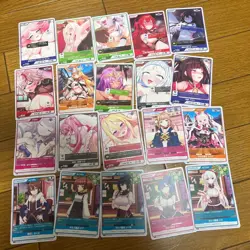 DIVINE CROSS Alliance Sage Regular Lot Set of 20 Waifu Cards - Rare/Normal - Image 1