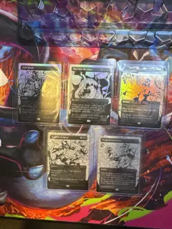 MTG Secret Lair x Marvel's Spider-Man: Venom Unleashed Rainbow Foil Edition - Image 1