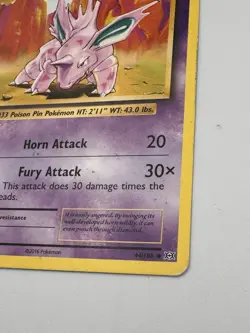 Nidorino 44/108 Regular Pokemon Evolutions HP-DMG - Image 5