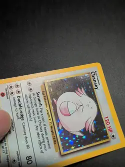 1999 VINTAGE POKEMON TCG CHANSEY 3 BASE SET HOLO RARE HP - Image 3