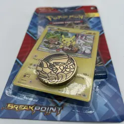 Pokemon TCG - XY BREAKpoint Blister Pack – Pikachu XY95 Promo + Groudon Coin - Image 3