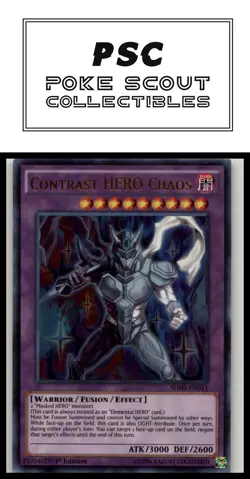 Structure Deck: HERO Strike #SDHS-EN041 Contrast HERO Chaos - Image 1