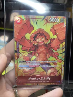 Monkey D Luffy PRB-01 The Best OP01-024 Alt Art One Piece English NM, SR TCG CCG - Image 2