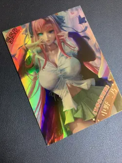 Nino Nakano Quintuplets NS-SSR014 Heavenly Goddess Anime Waifu Card Girl TCG CCG - Image 4