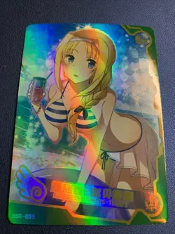 Alice SAO Sword Art Online Goddess CCG TCG SSR 003 Anime Waifu Card Girl Maiden - Image 1