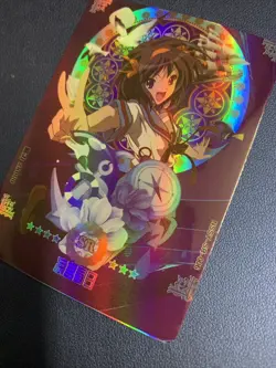 Haruhi Suzumiya Melancholy Of SR Goddess Waifu Card Girl Holo Doujin Anime Foil - Image 3
